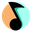 Meloverse DJ Studio icon at 32 pixels